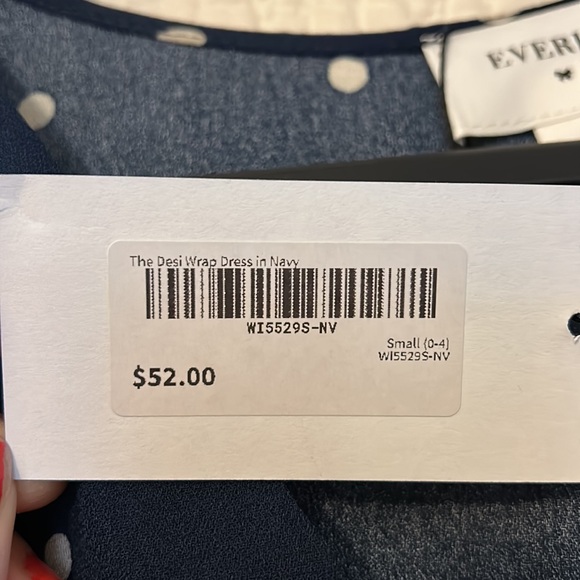 Everly Women’s Small Wrap Dress NWT - Picture 6 of 6